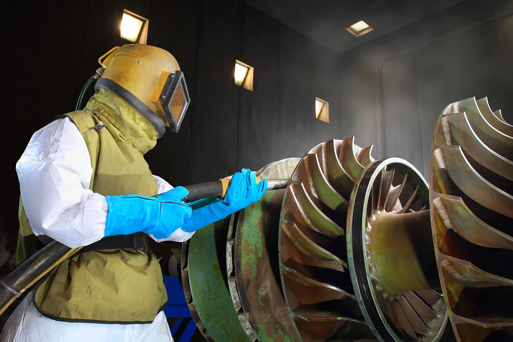 Eco-Friendly Sandblasting by Polar Blast Dry Ice Blasting vs. Sand Blasting