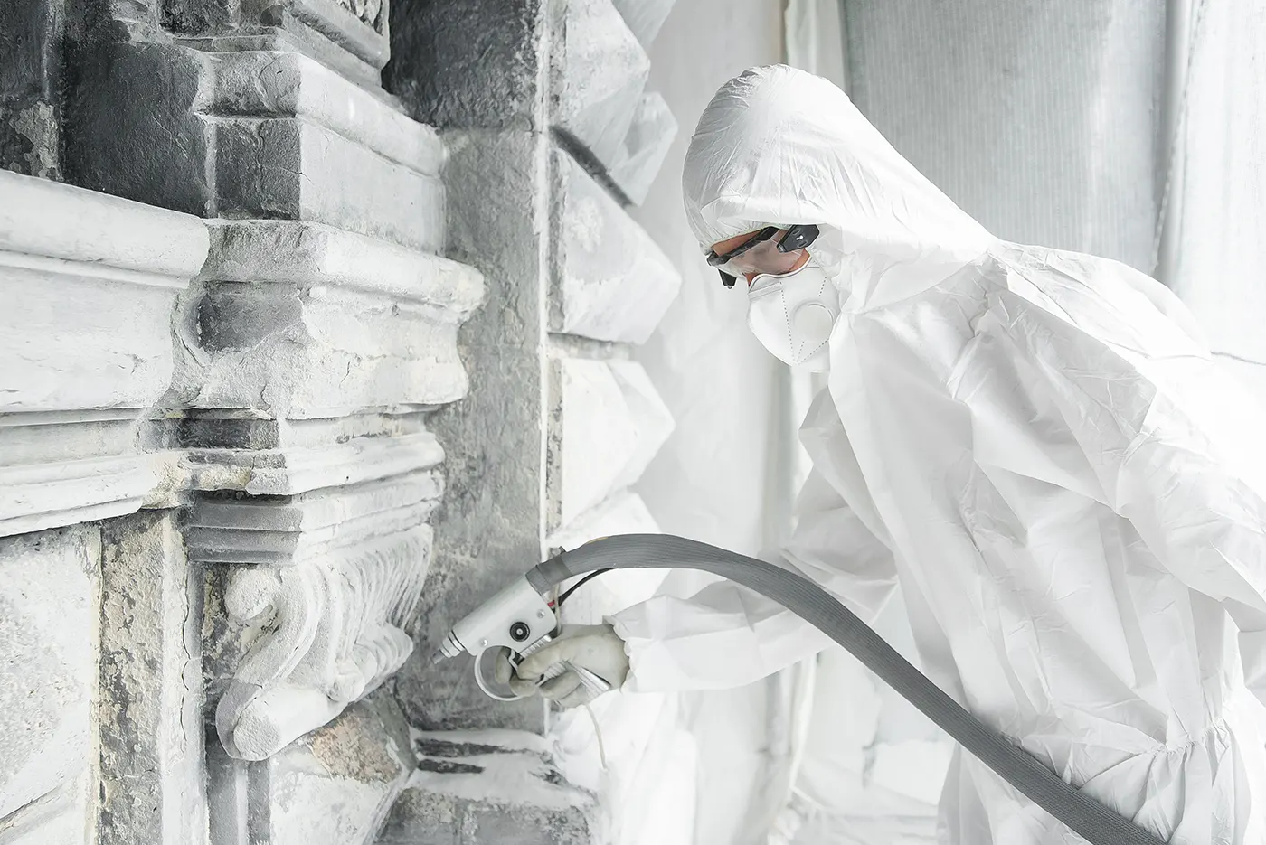 Heritage Restoration with Blasting