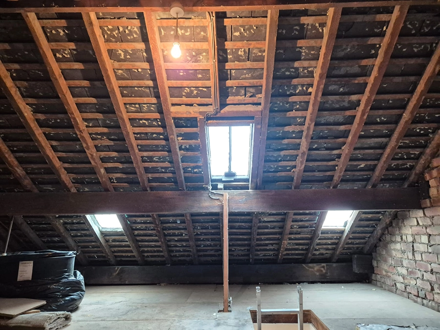 Spray Foam Removal by polarblast Spray Foam Removal by polarblast